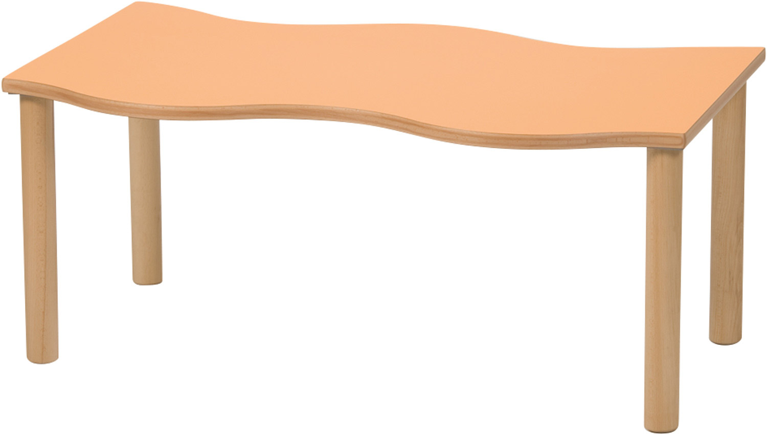 Tischplatte Welle 120x68,1 cm