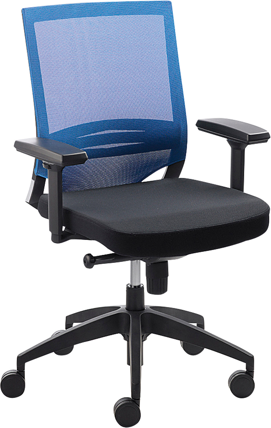 Drehstuhl myOPTIMAX Rückenlehne blau