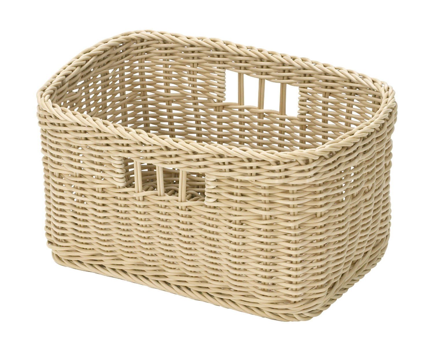 Körbe aus Geflecht Materialkorb, hellbeige