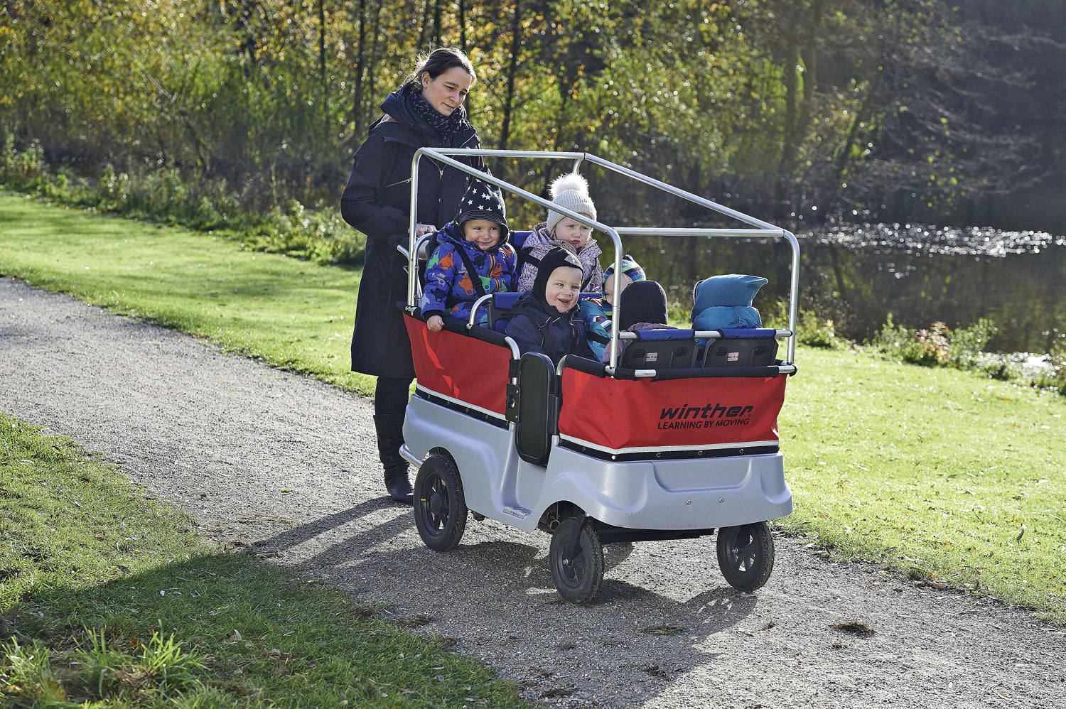 E-Turtle Kinderbus 6-Sitzer
