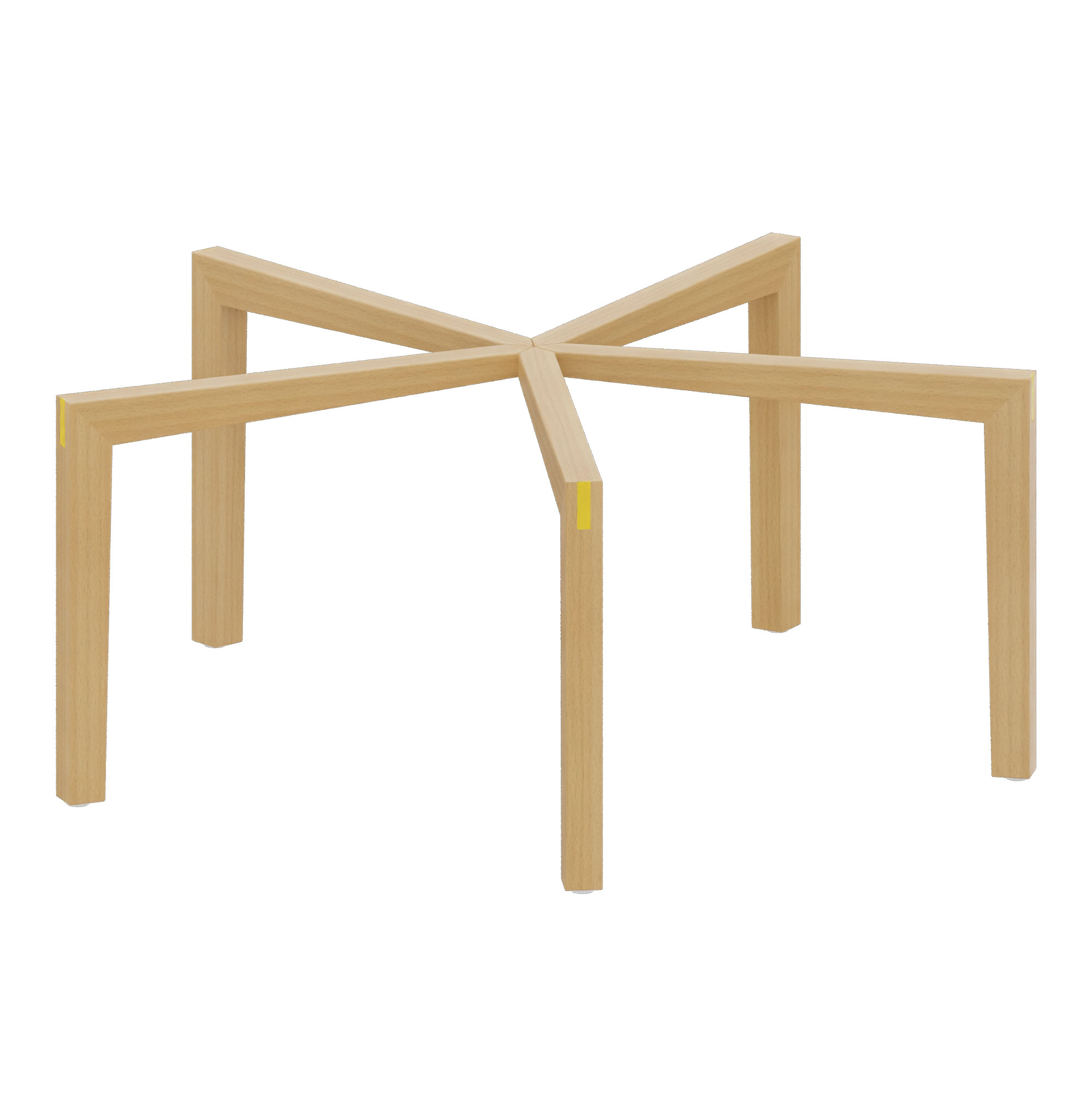 Doki-Tischbeine für Tischplatte ø 110 cm Krippe