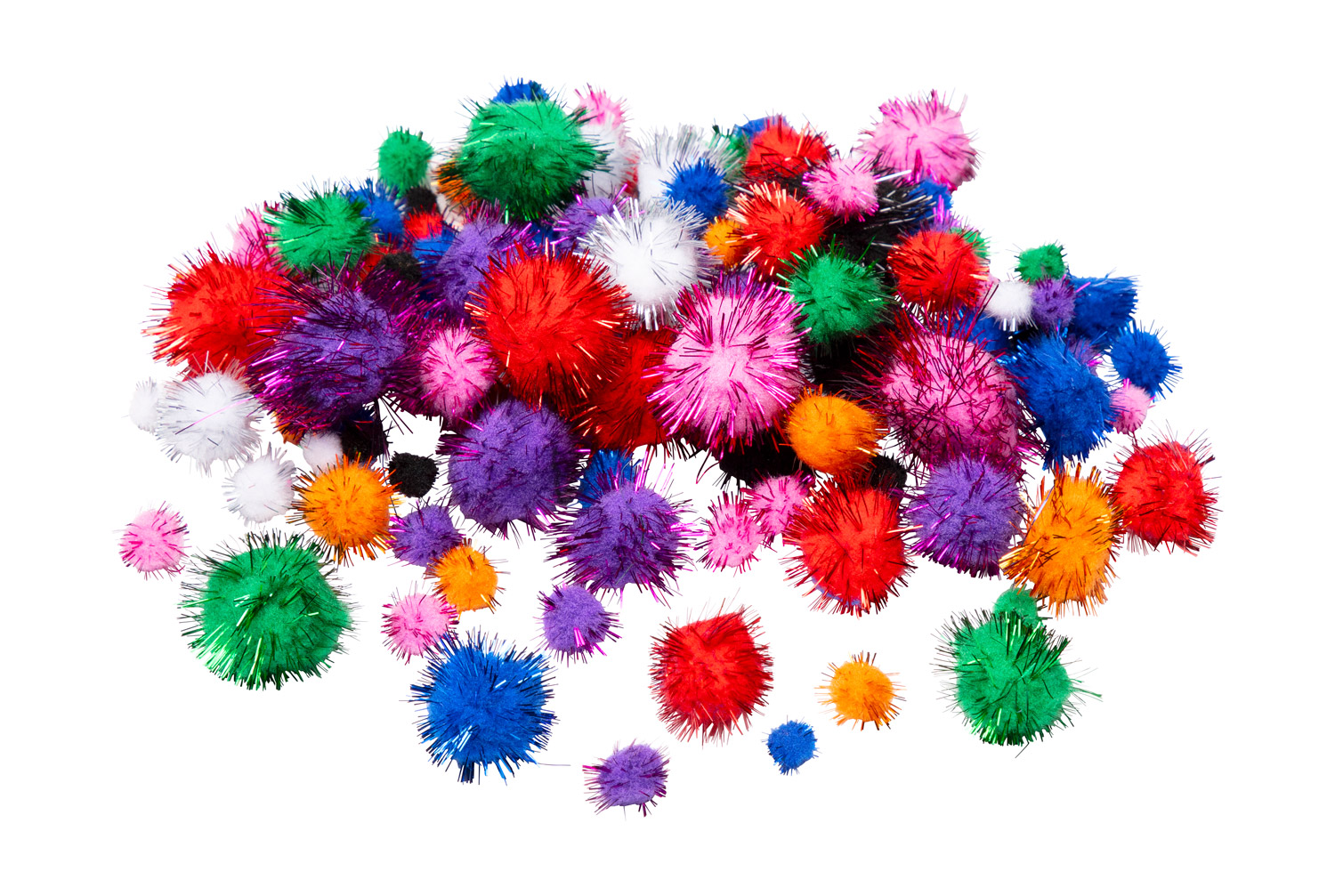 Pompons Glitter