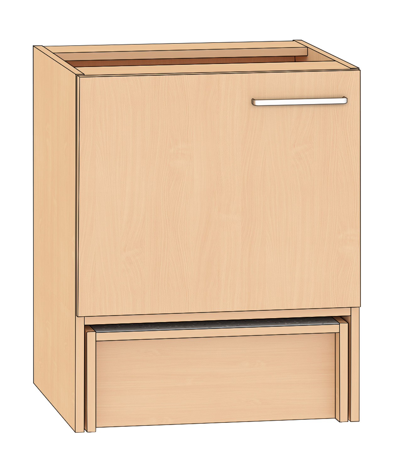 Anstellschrank