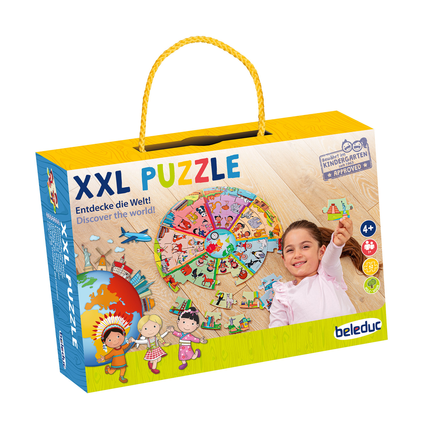 Puzzle XXL: Entdecke die Welt