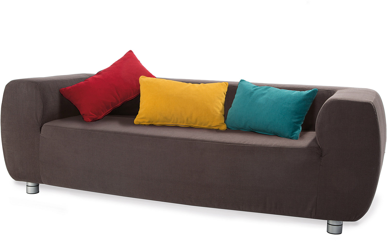 Sofa Rollo Hort Sofa grau-braun