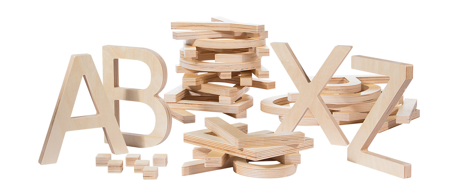 BuchstabenRiesen Großbuchstaben