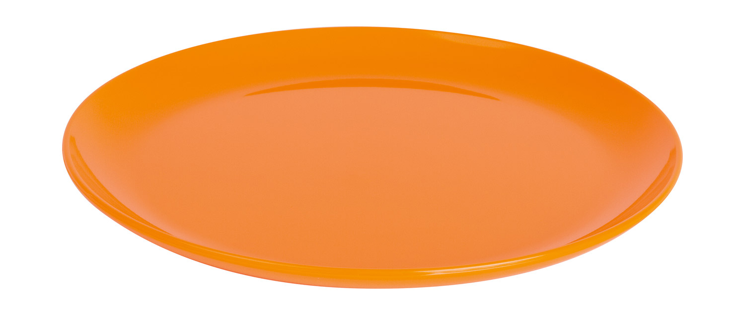 Frühstücksteller orange
