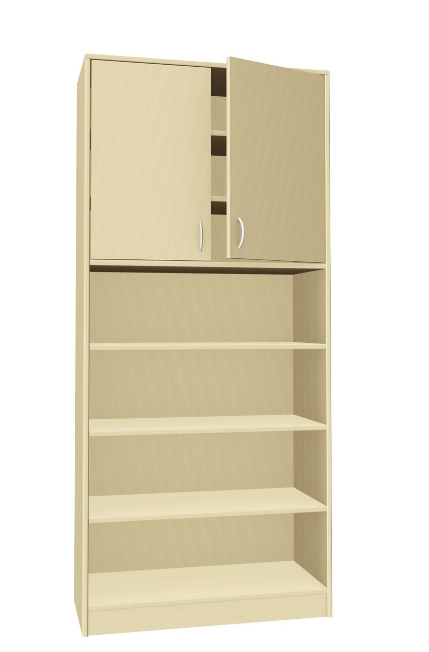 Hochschrank mit Türen, 90 cm breit