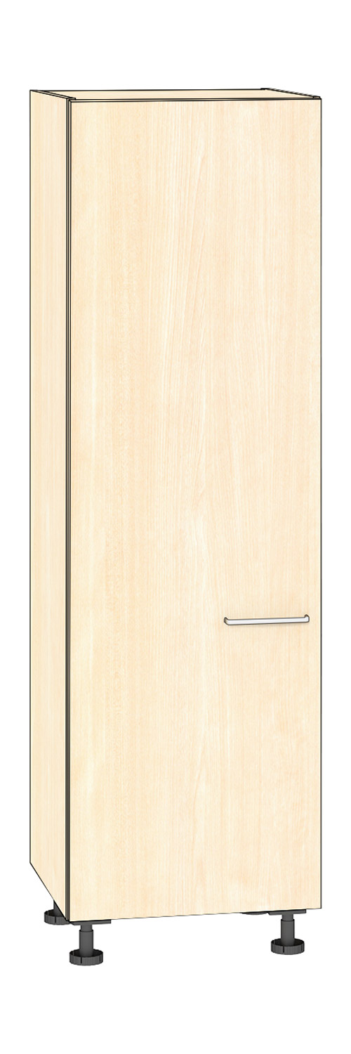 Hochschrank, Höhe 201,25 cm Türanschlag links, Ahorn