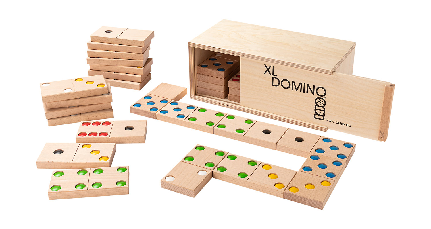 Domino groß mit Kassette