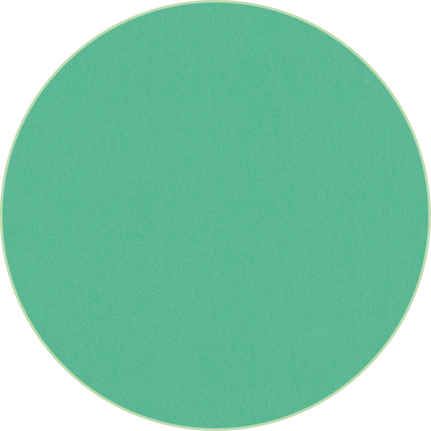 Velourteppich Premium rund Ø 300 cm, 4F67 mint