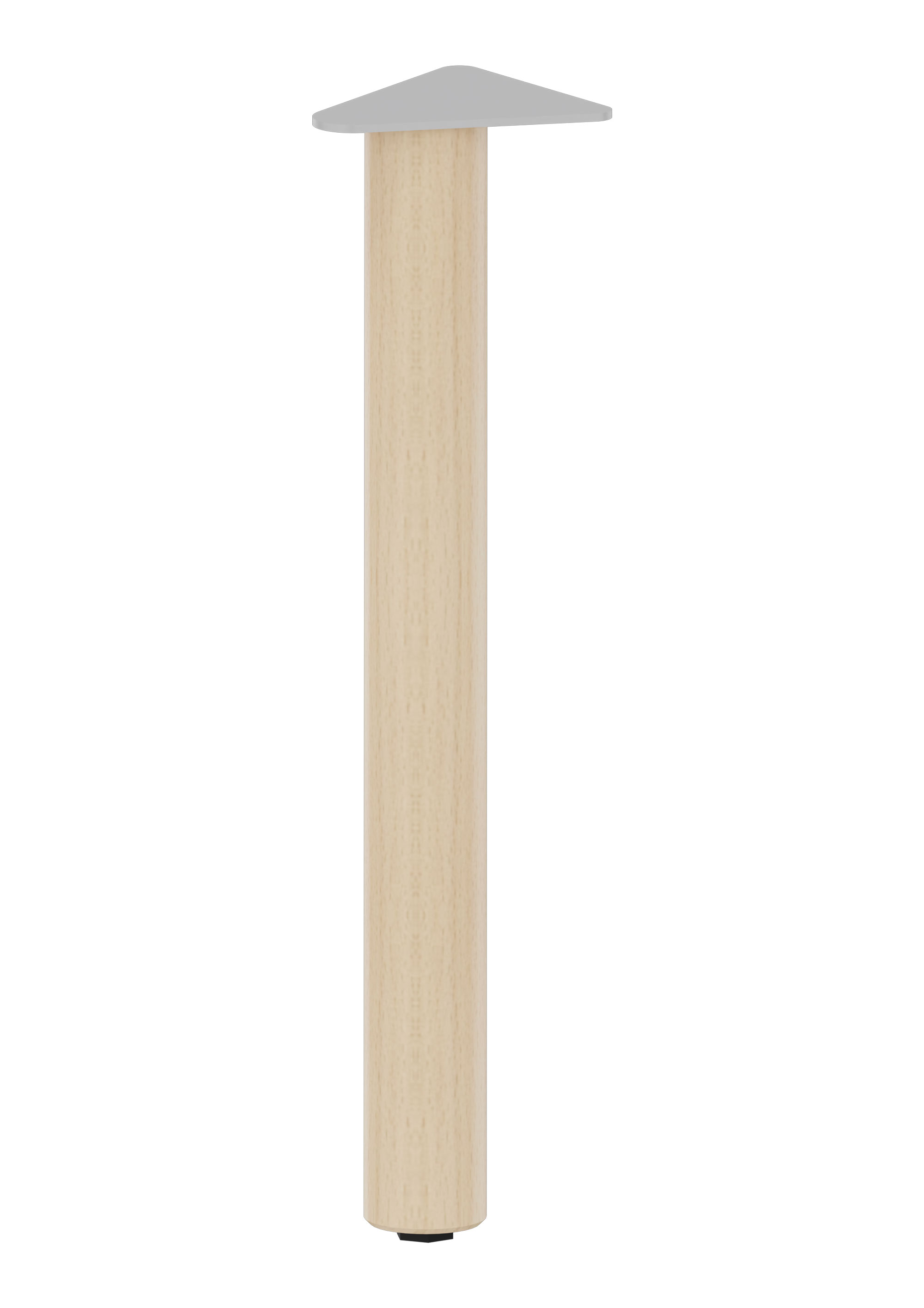 Holz Tischbein ohne Rollen