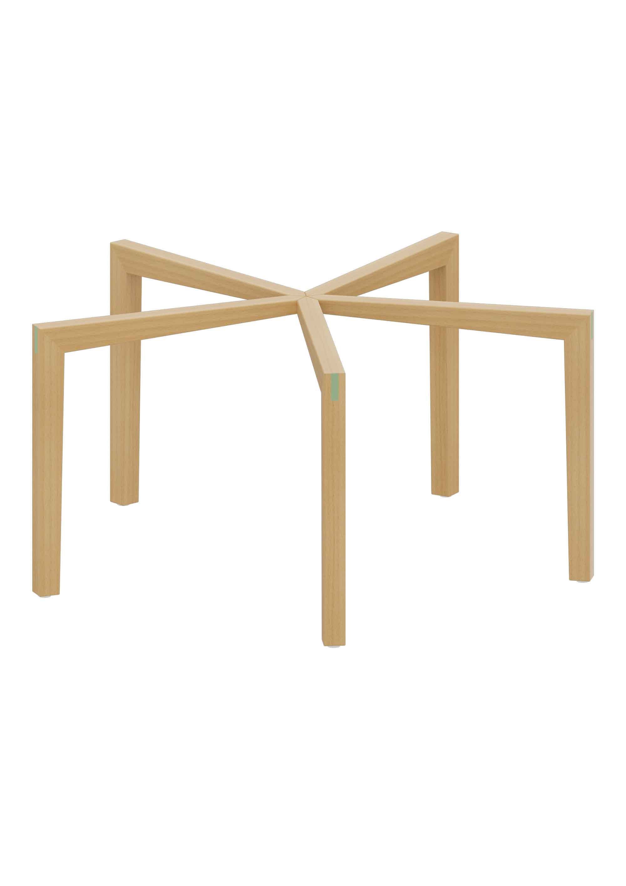 Doki-Tischbeine für Tischplatte ø 110 cm Kindergarten