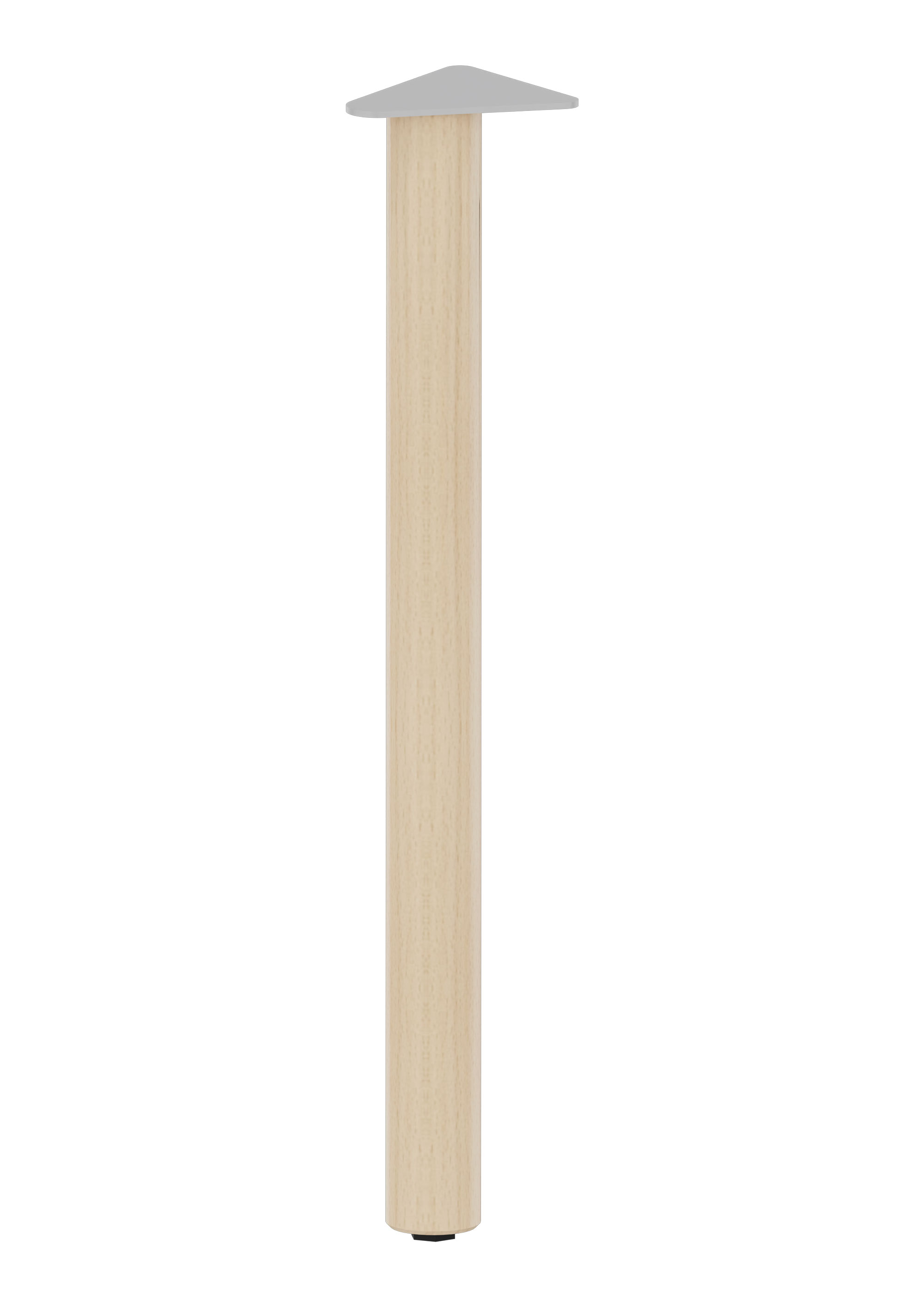 Holz Tischbein ohne Rollen