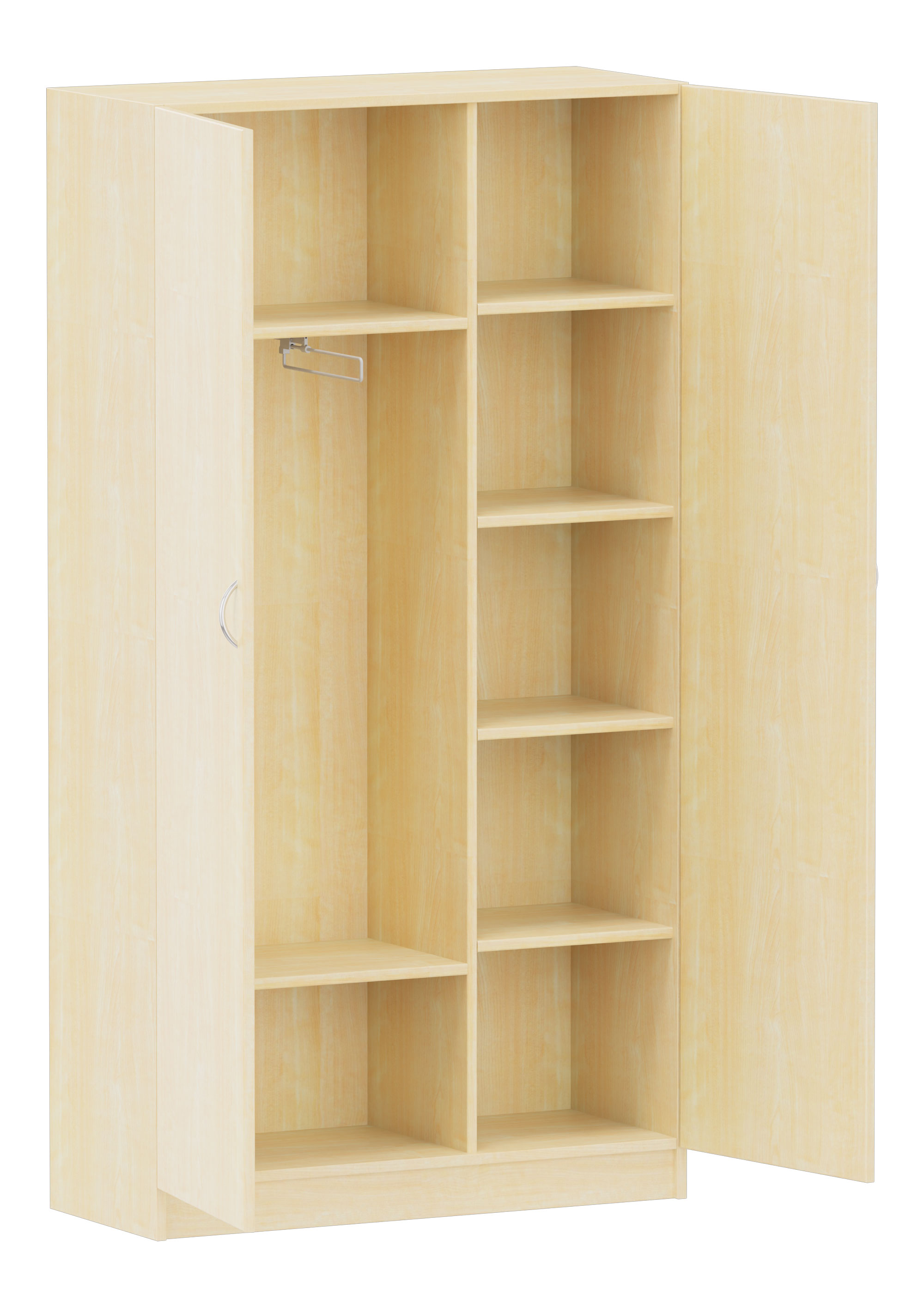 Akten-/Kleiderschrank, Breite 100 cm