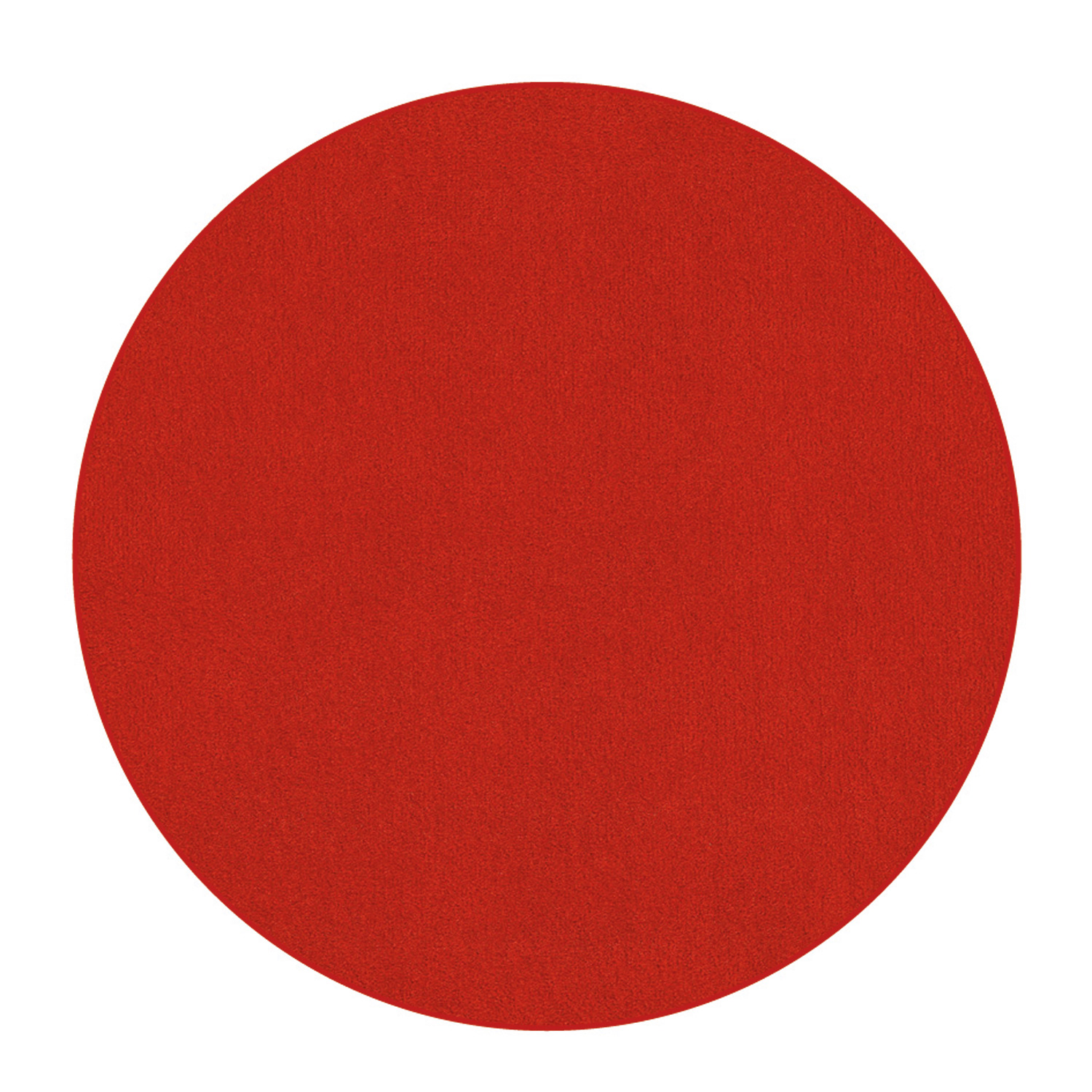 Velourteppich Premium rund Ø 200 cm, 1B28 rot