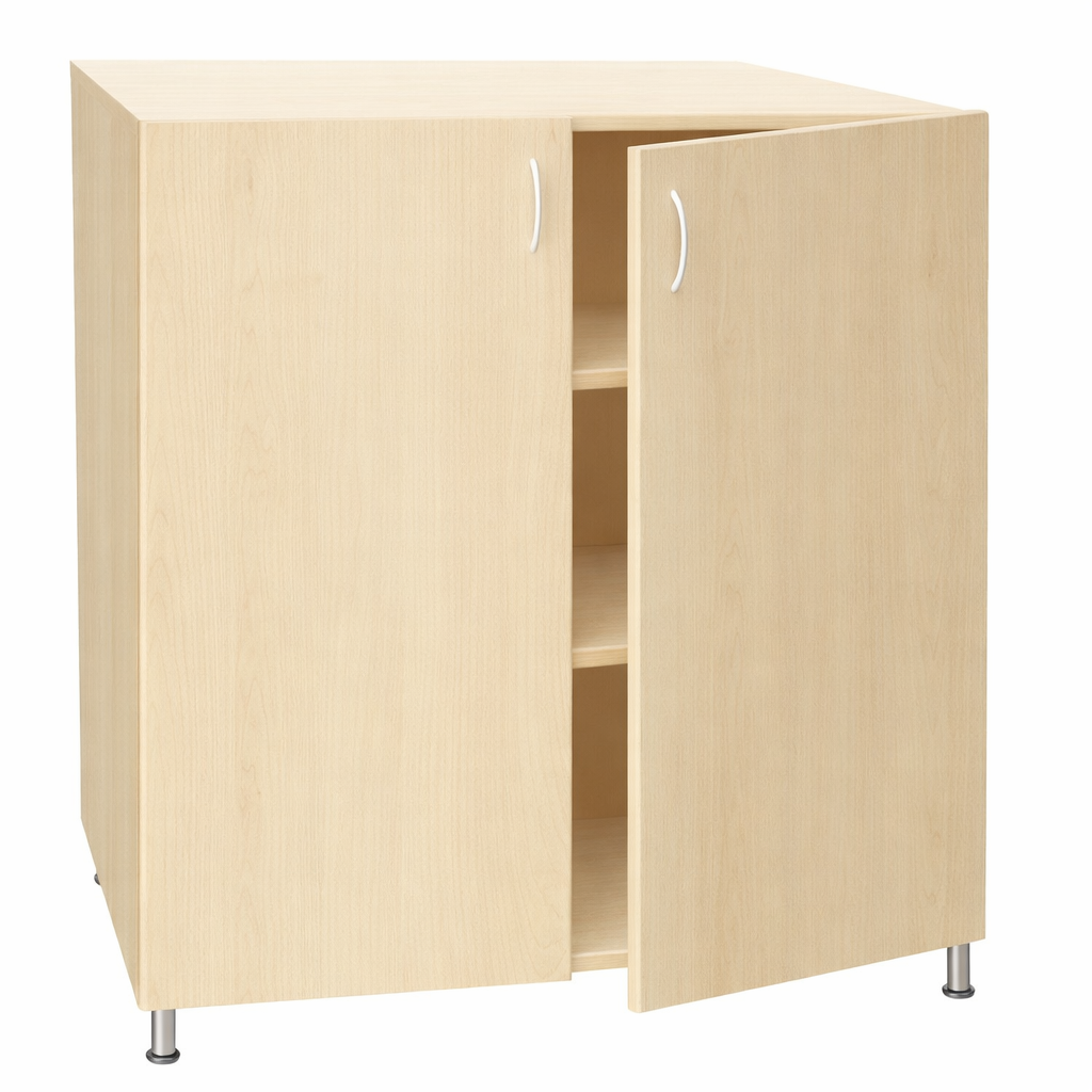 Materialschrank mit Tür, 60 cm tief