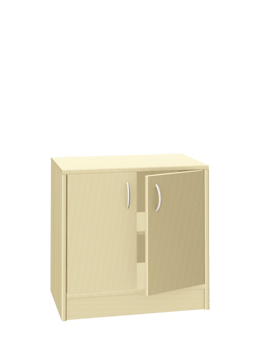 Materialschrank mit Türen, 62 cm breit 