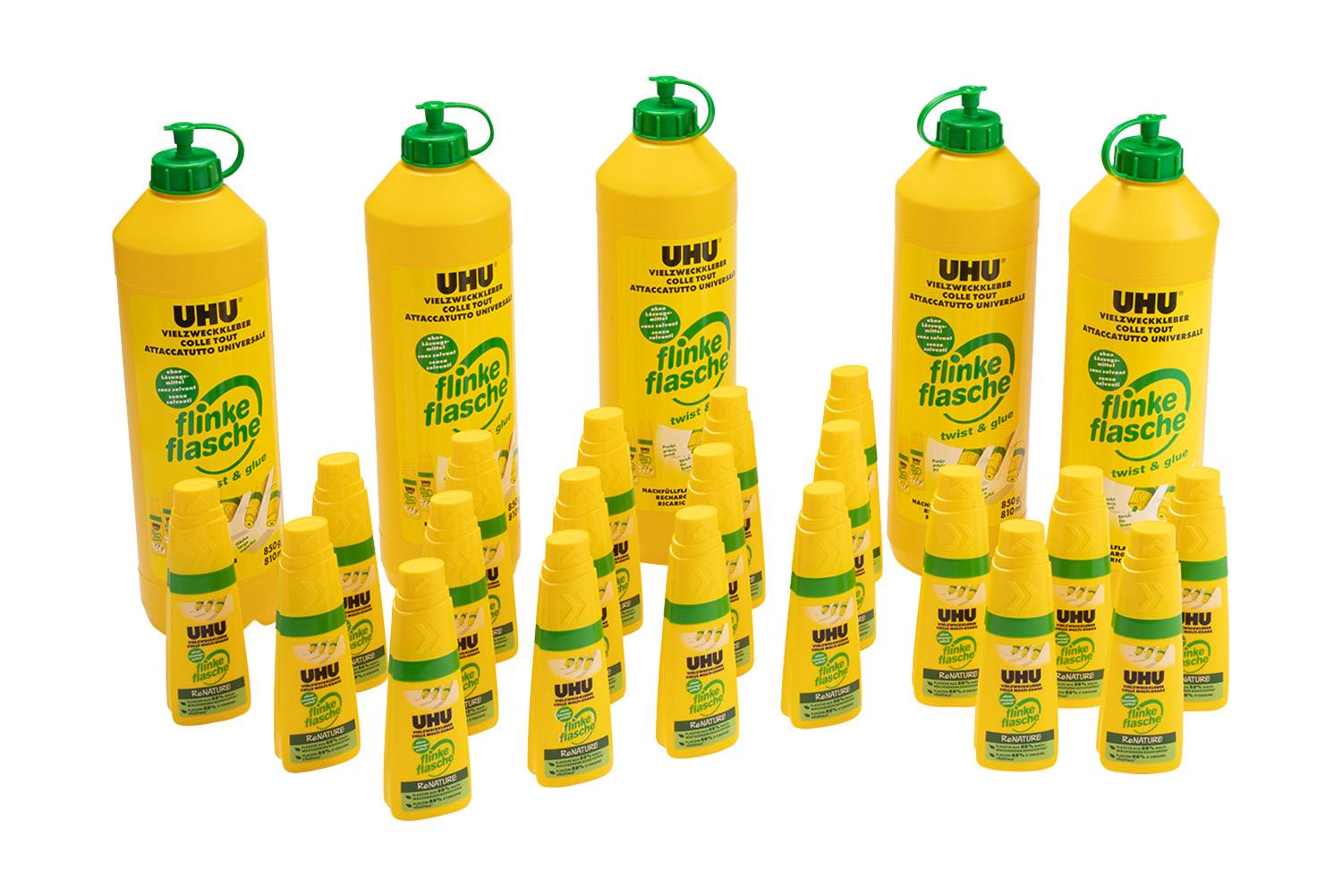 VIELZWECKKLEBER "flinke flasche" Sparpaket