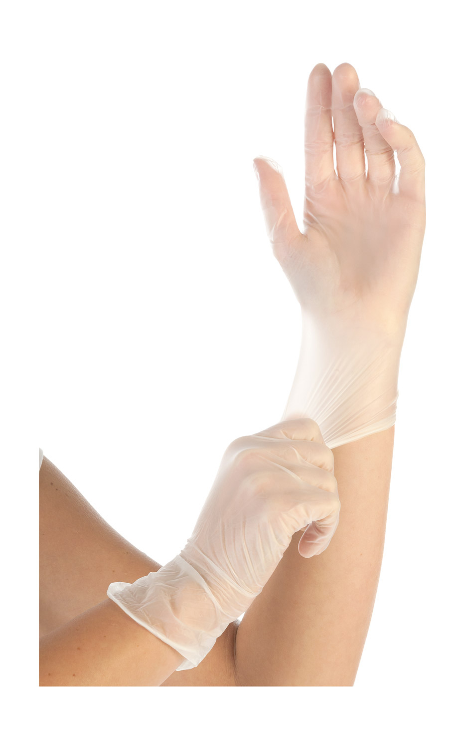 Vinyl-Handschuhe Größe M