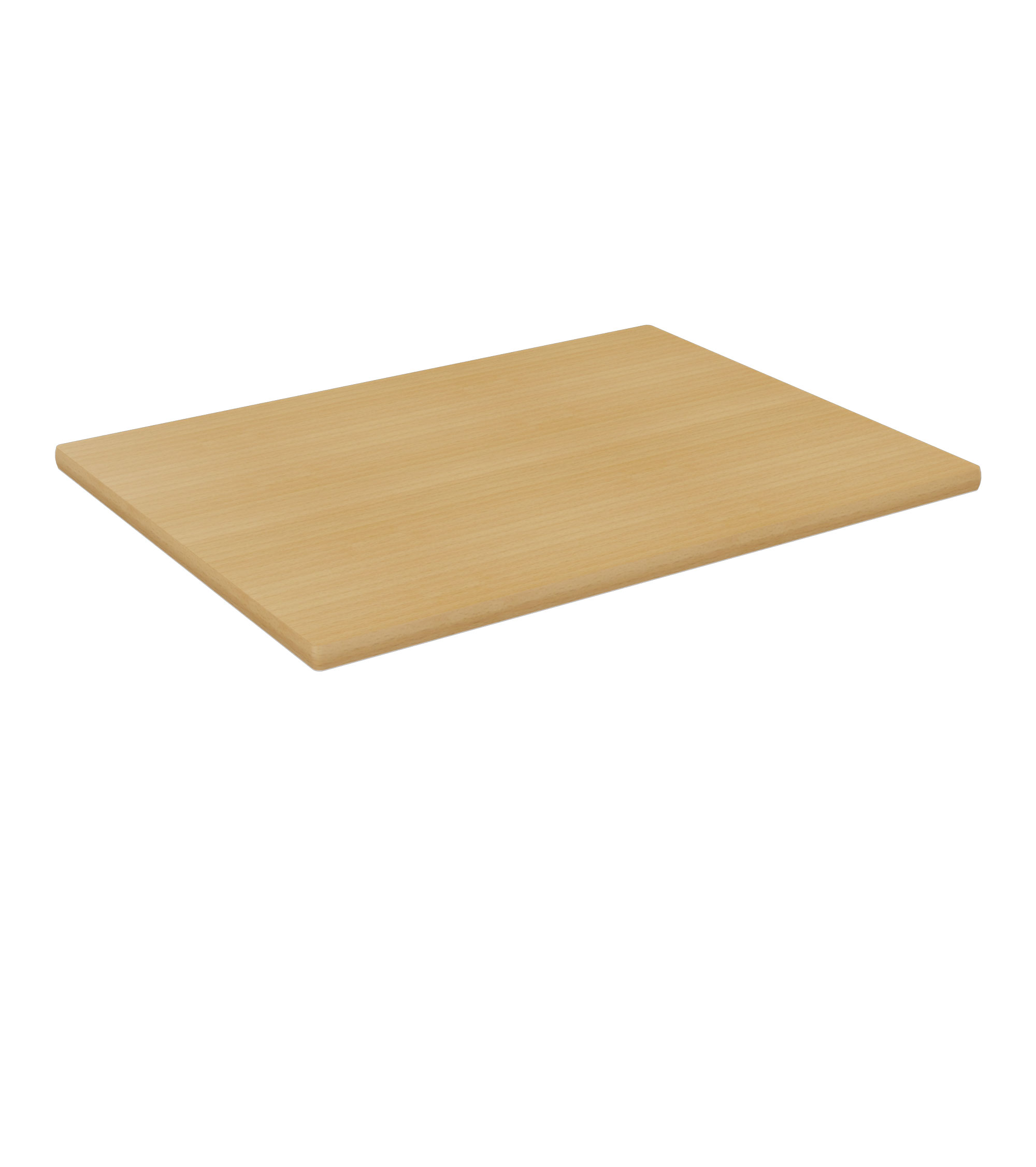 Tischplatte Rechteck 80x60 cm
