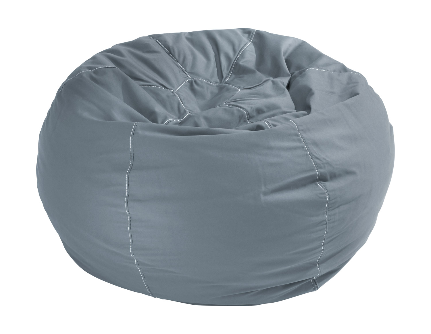 Großes Kuschelkissen Peri titangrau