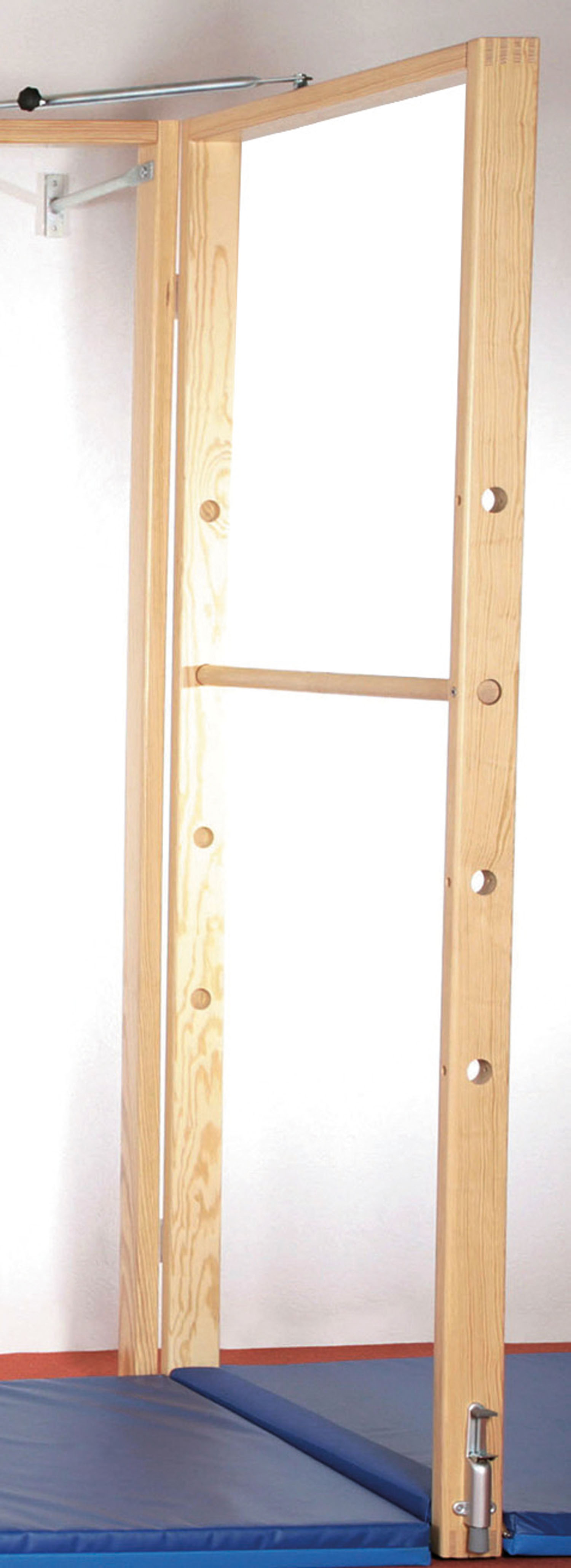 Turnwand Einzelelemente Sprossenwand mit Reck