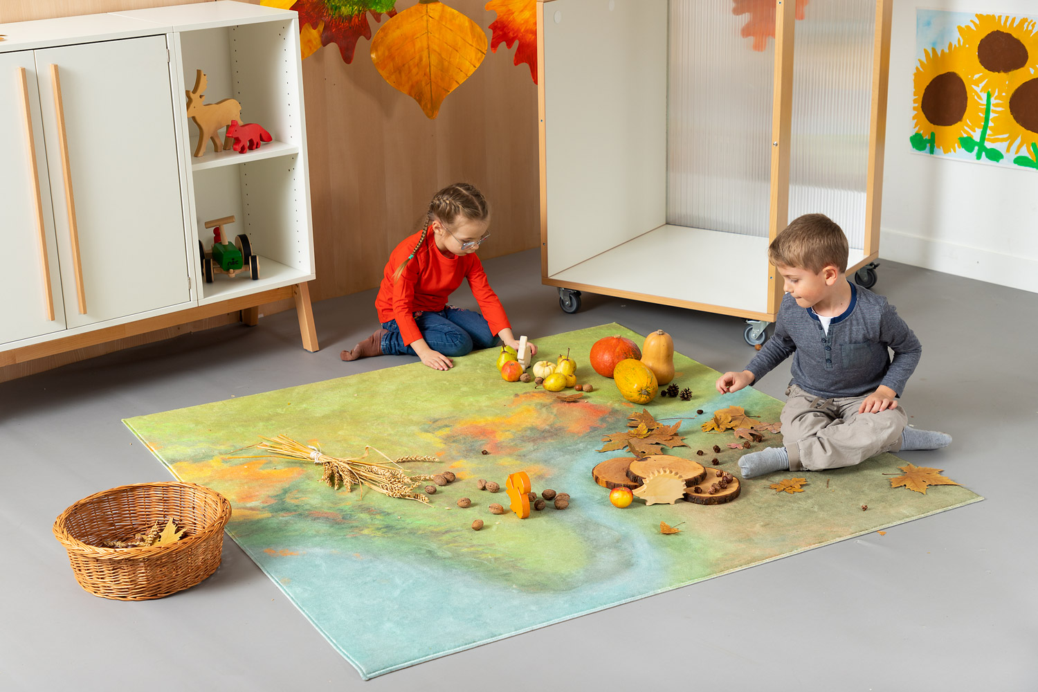 Teppiche Jahreszeiten Herbst