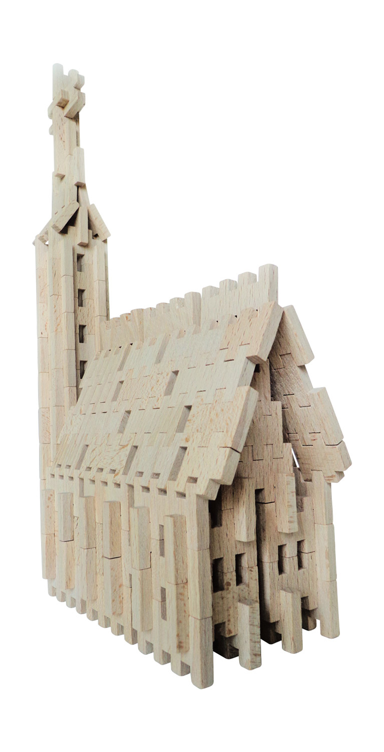 Dusyma Steckbausteine Holz 1000er Pack