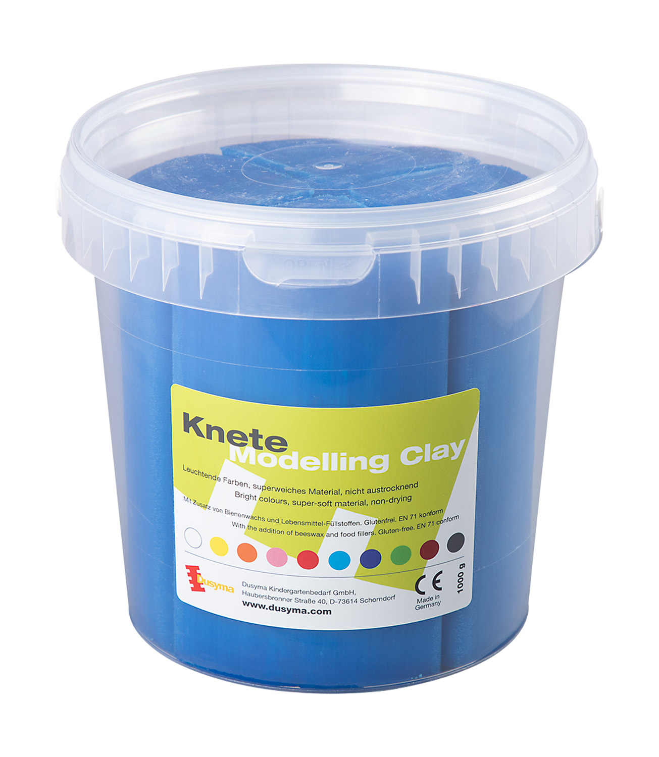 Knete blau