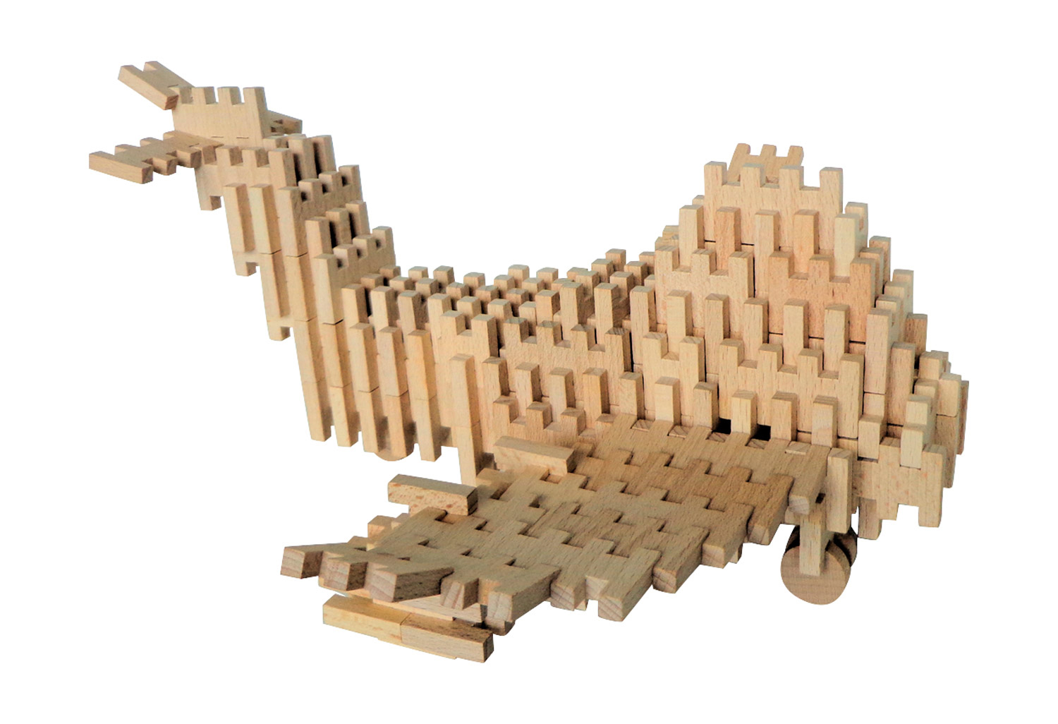 Dusyma Steckbausteine Holz 1000er Pack