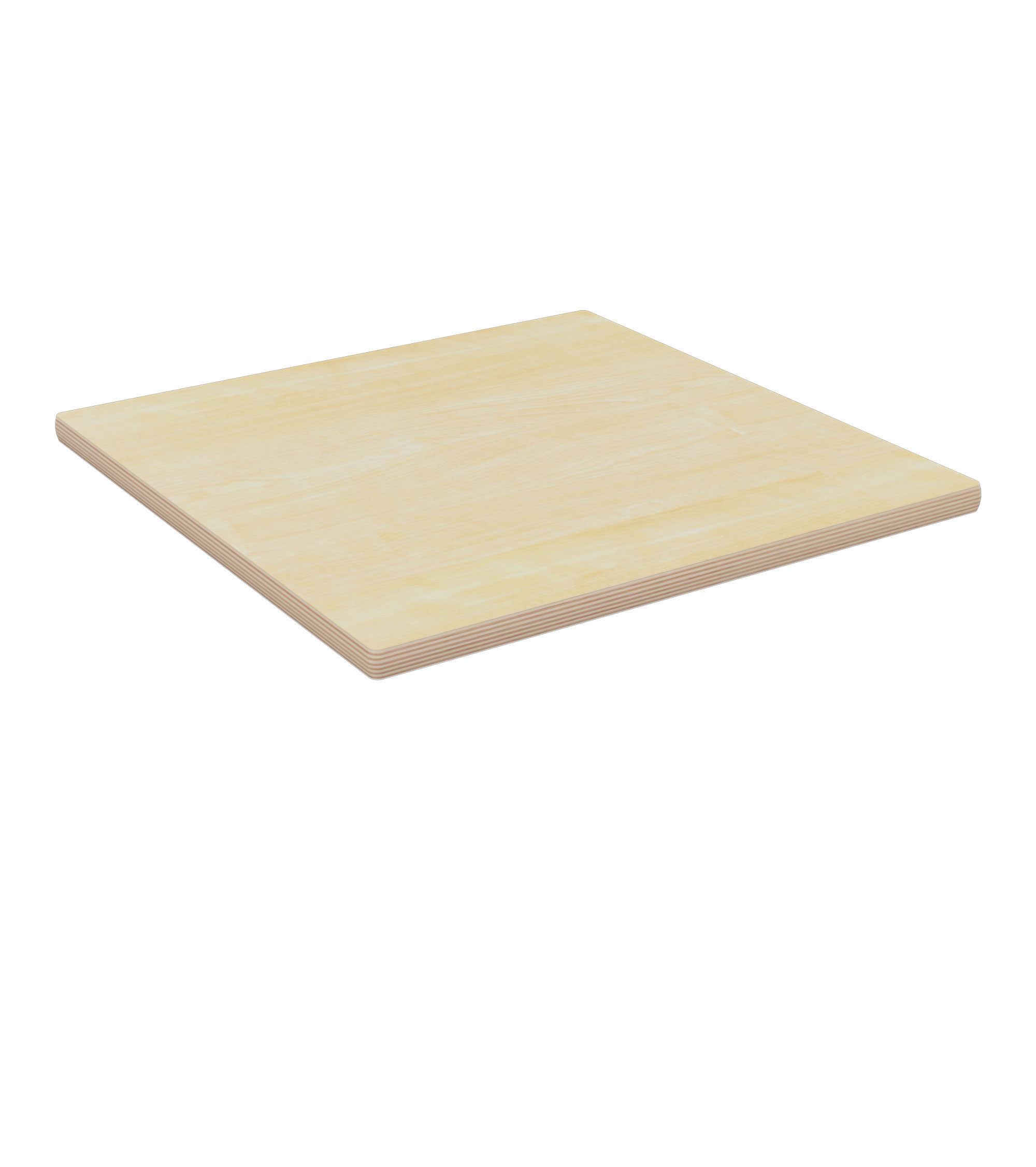 Tischplatte Quadrat 60x60 cm