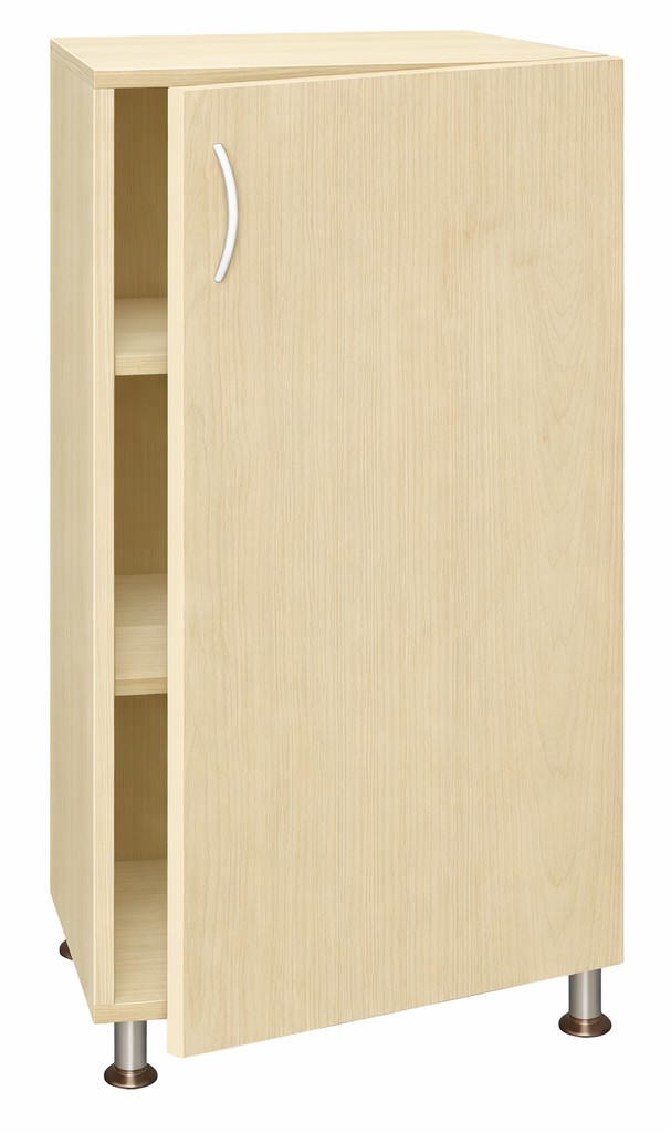 Materialschrank mit Tür rechts, 42 cm tief 