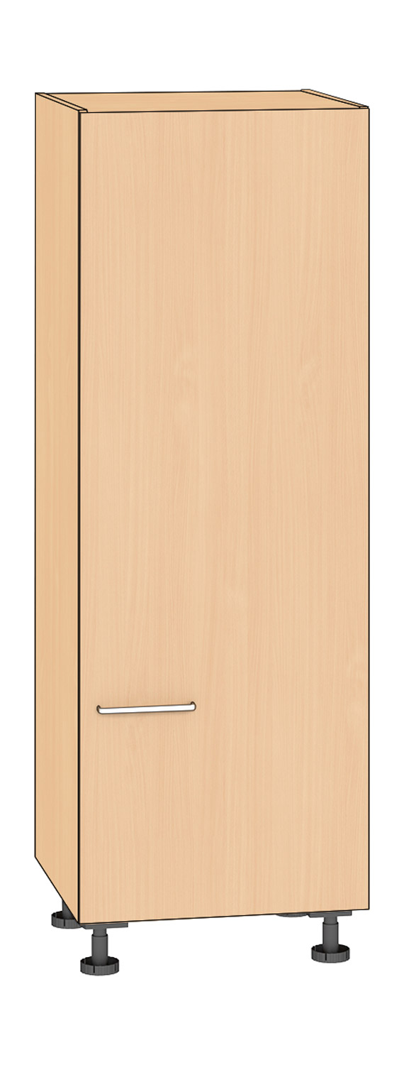 Hochschrank, Höhe 175 cm Türanschlag rechts, Buche