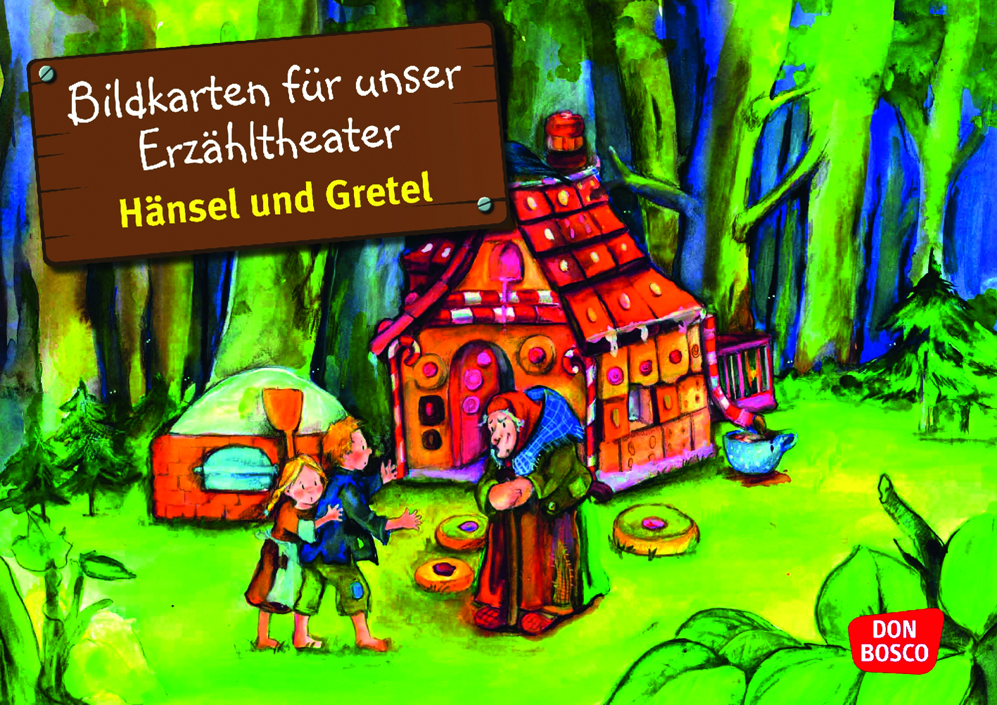 Kamishibai Bildkarten: Hänsel und Gretel