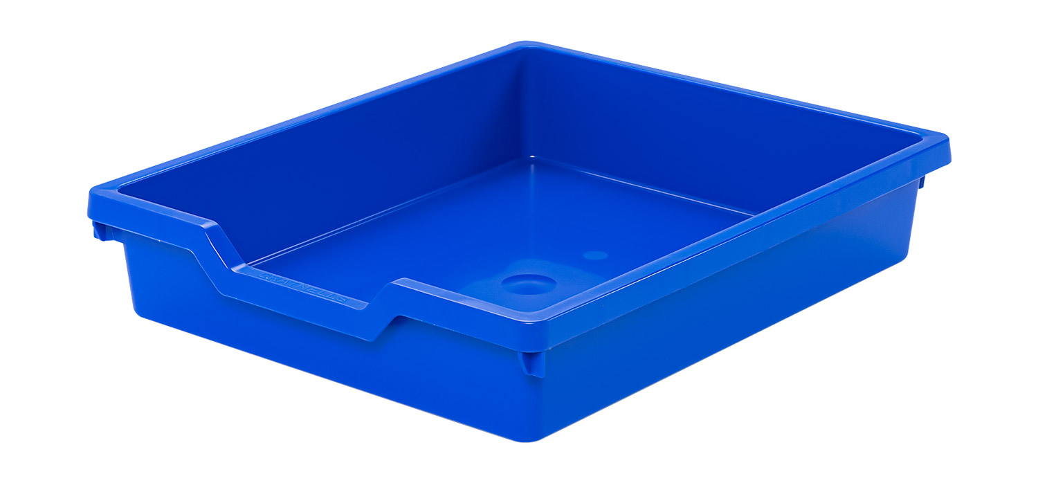 Kunststoffkasten, Größe III, blau