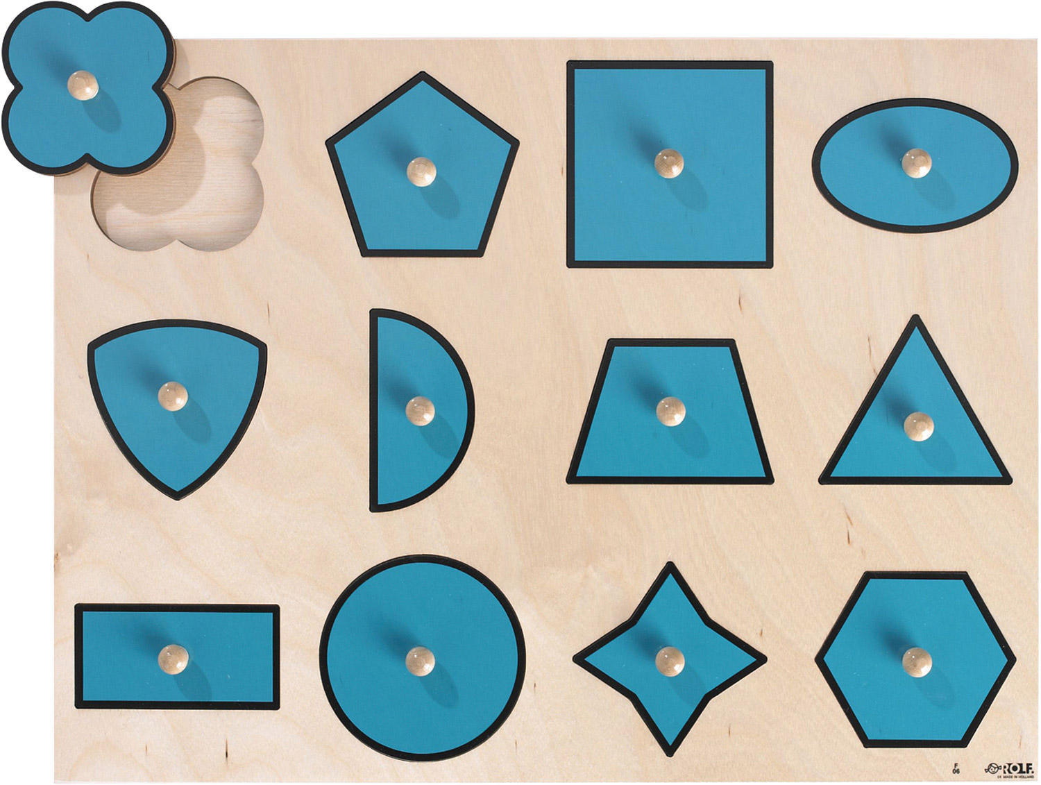 Puzzle Geometrische Formen