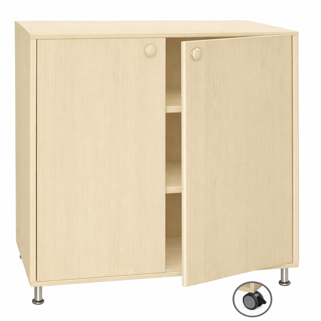 Materialschrank mit Türen, 40 cm tief