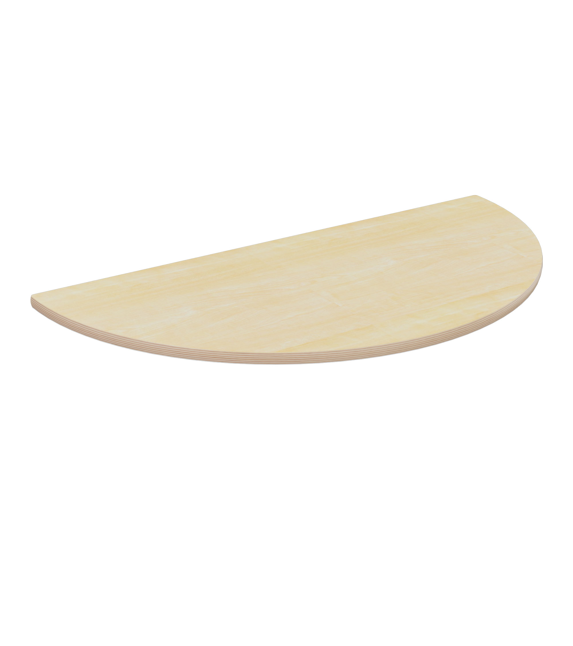 Tischplatte Halbrund Ø 120 cm