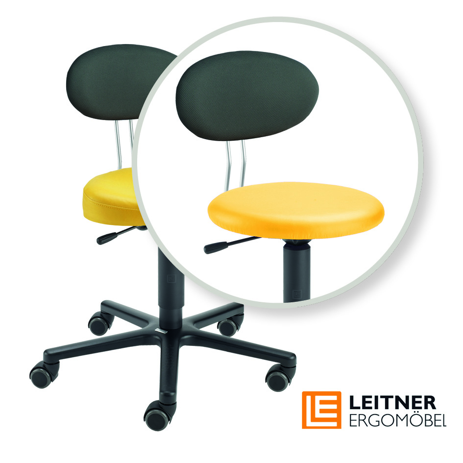 LeitnerTwist Kiga 1 mit Rundsitz, gelb