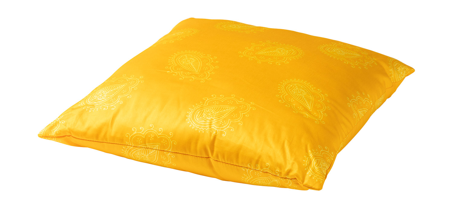 Steppbett Harmony Steppkissen gelb