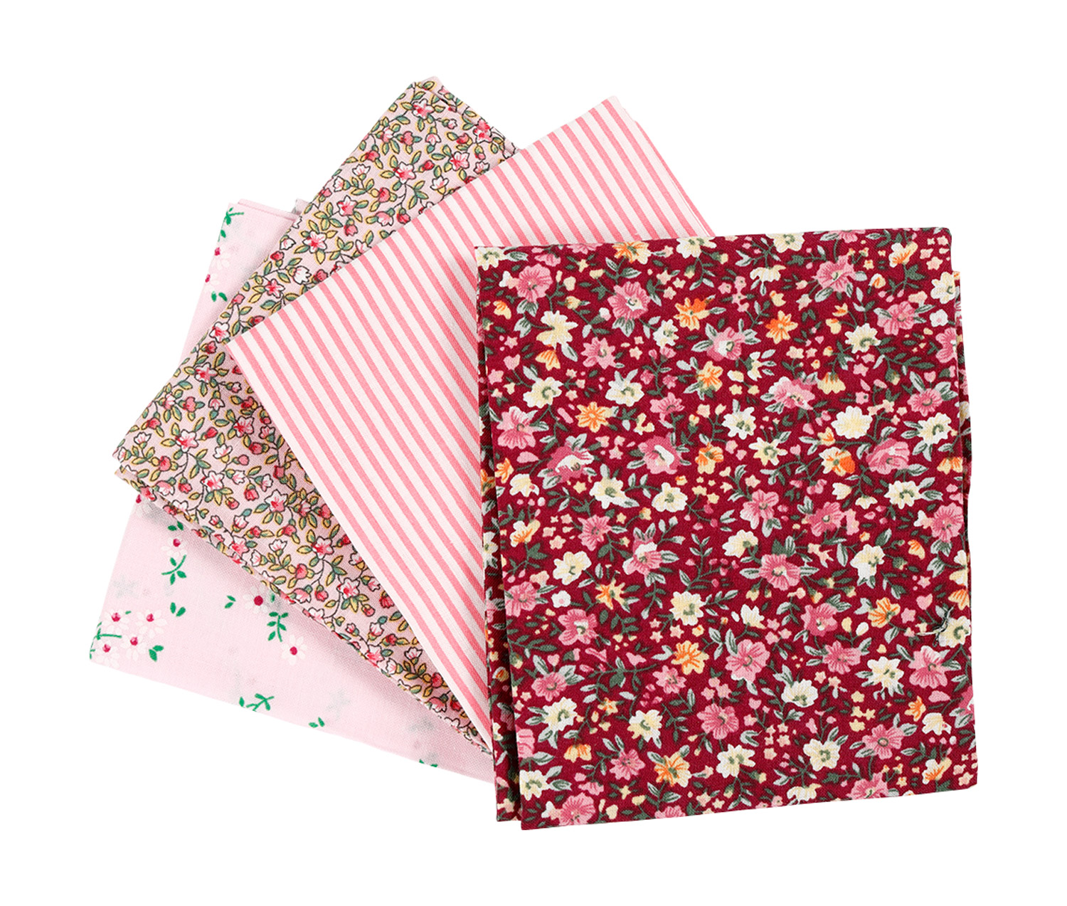 Patchwork Stoff rosa