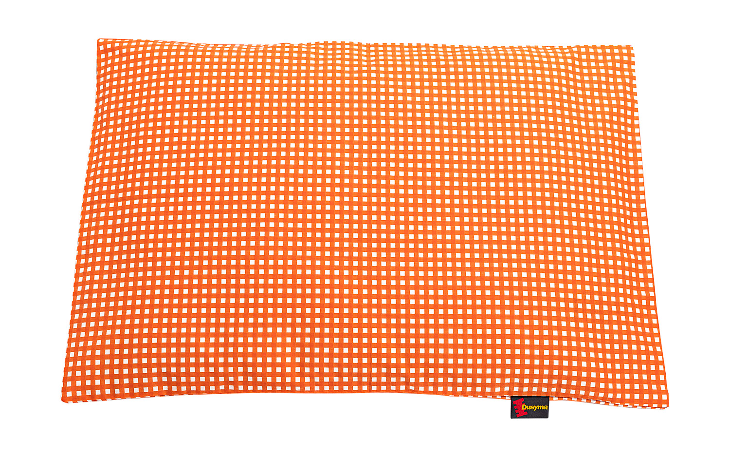 Bettwäsche Karo-Design Kissenbezug orange 40 cm x 60 cm Bettwäsche Karo-Design Kissenbezug orange 40 cm x 60 cm