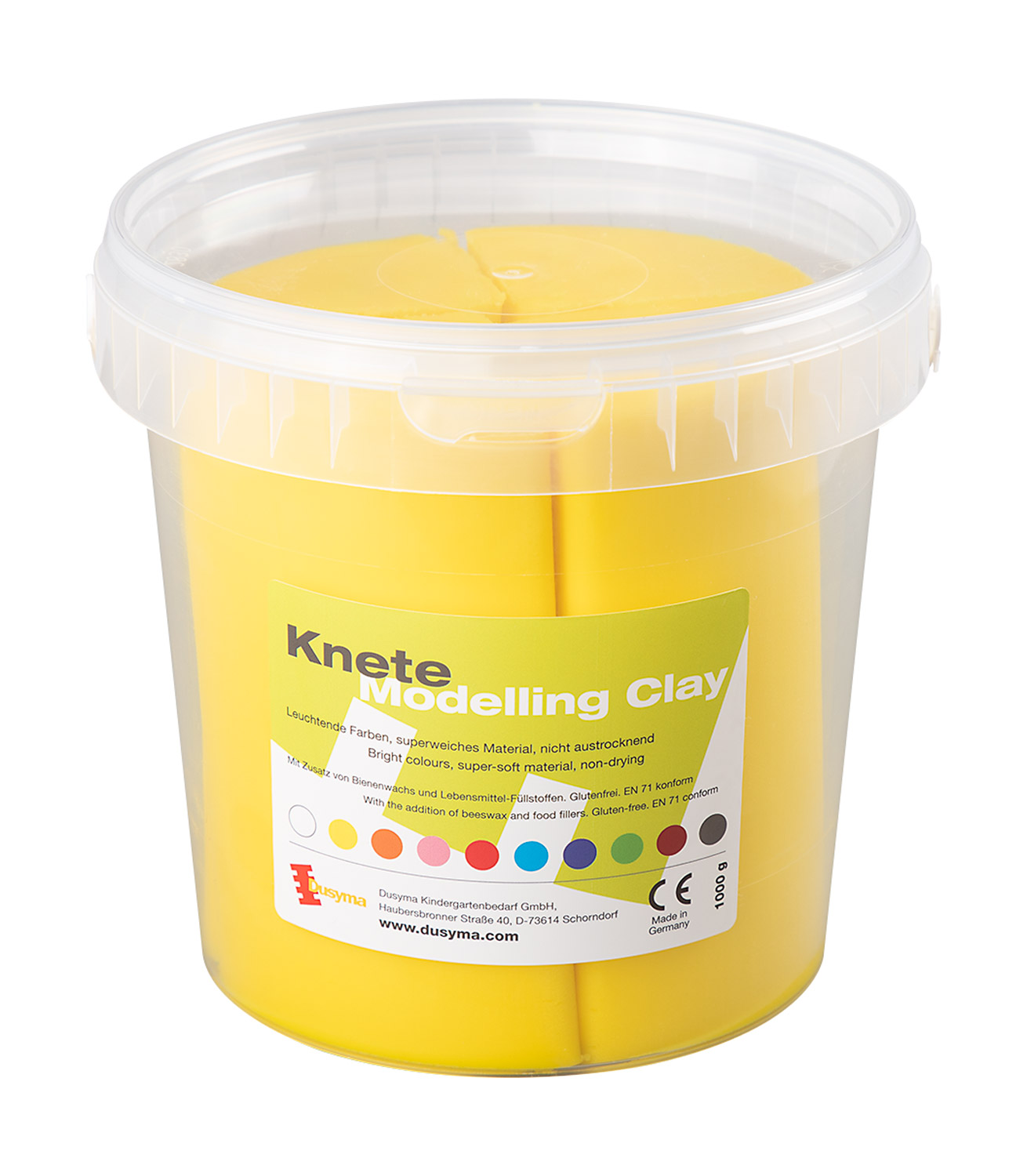 Knete gelb