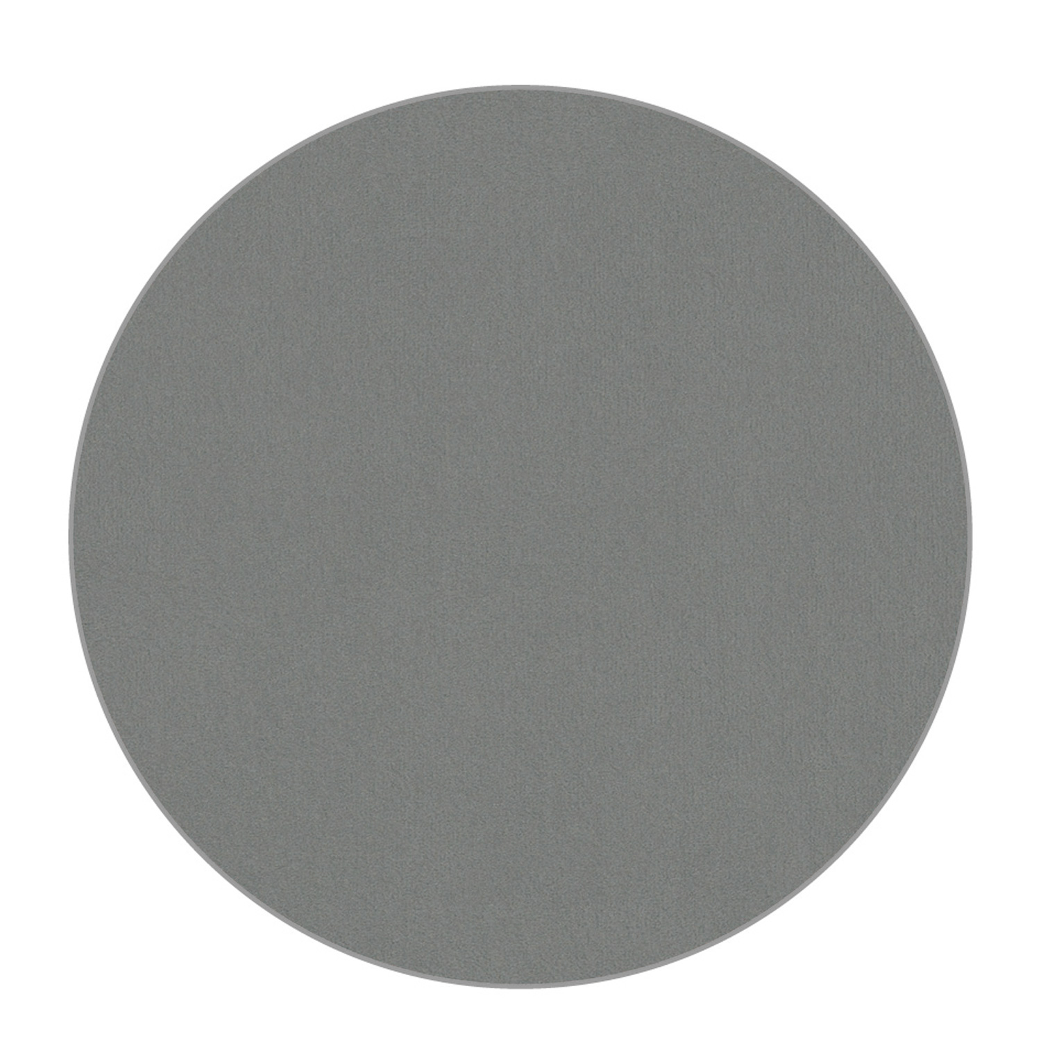Velourteppich Premium rund Ø 200 cm, 5B47 grau