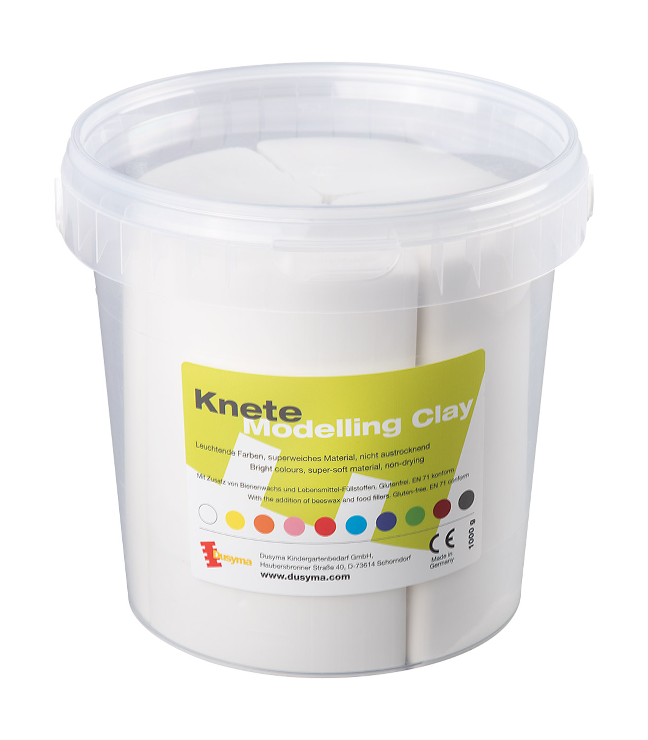 Knete weiß