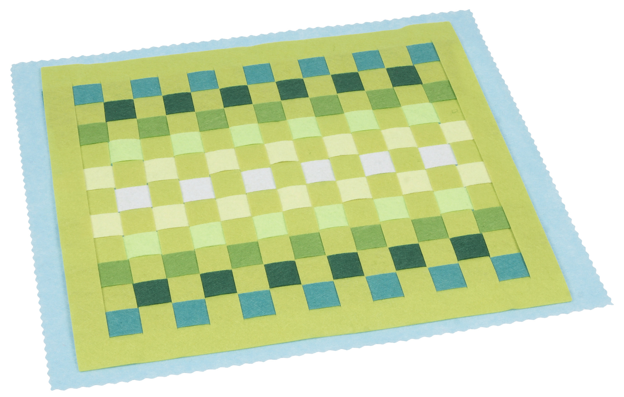 Filz-Platzdeckchen zum Flechten Filz-Platzdeckchen zum Flechten