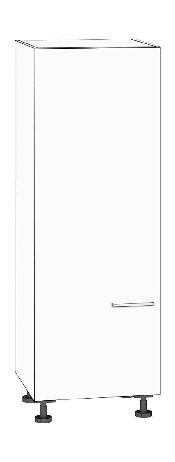 Hochschrank, Höhe 175 cm Türanschlag links, weiß