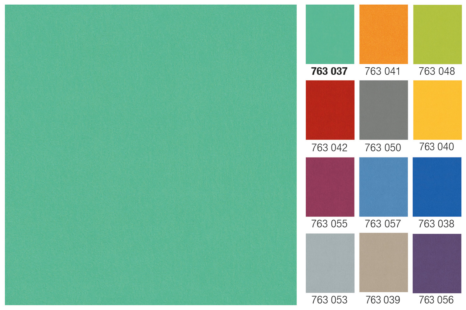 Velourteppich Premium 4F67 mint