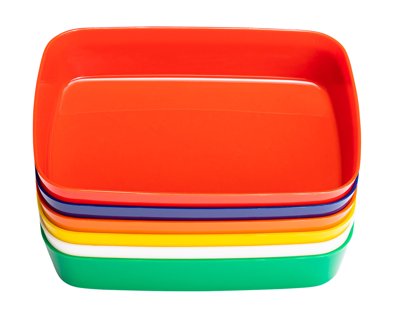 Materialschalen orange